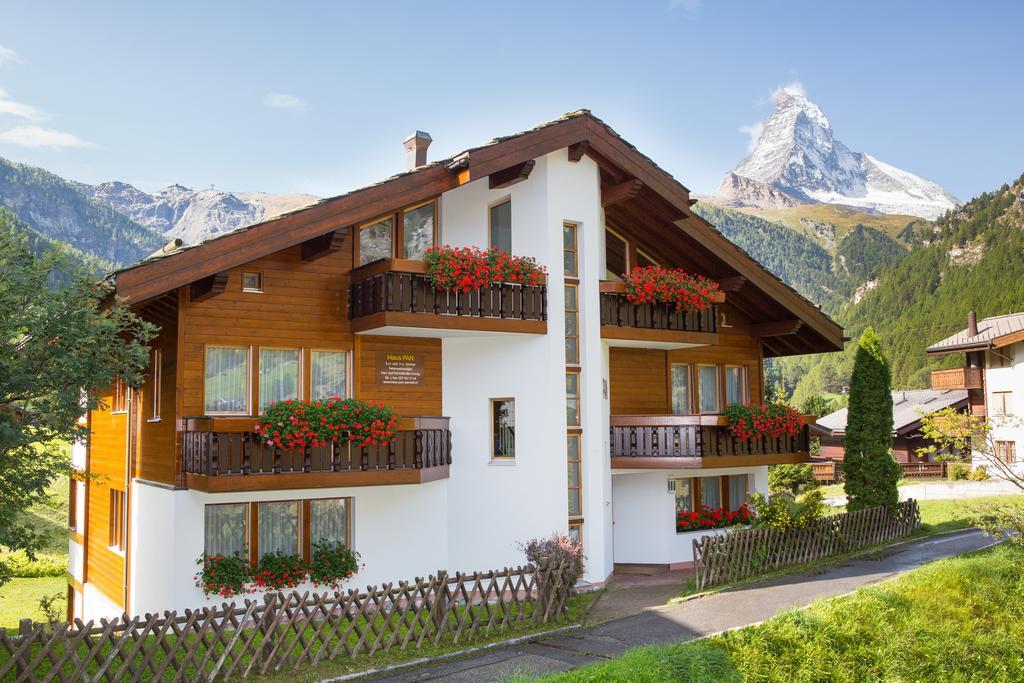 Appartement Haus Pan à Zermatt Extérieur photo